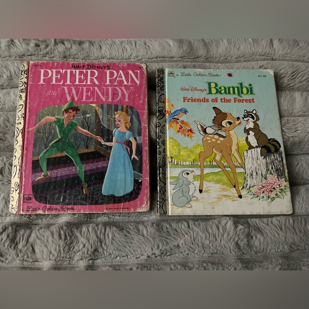 Bundle of 3 Disney A Little Golden Books